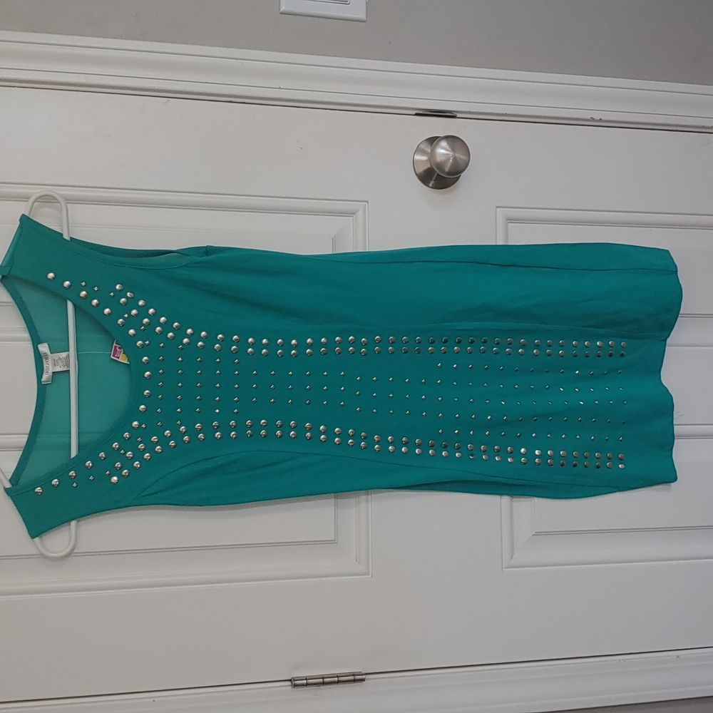 Women's Medium green/turquoise dress.
